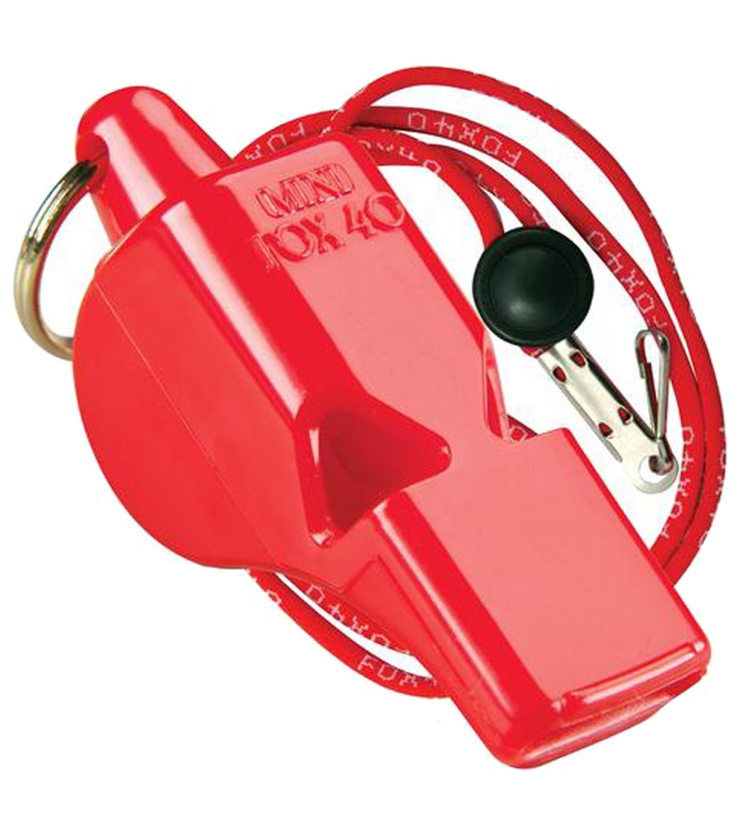 Fox 40 Mini Lifeguard Whistle w/ Lanyard