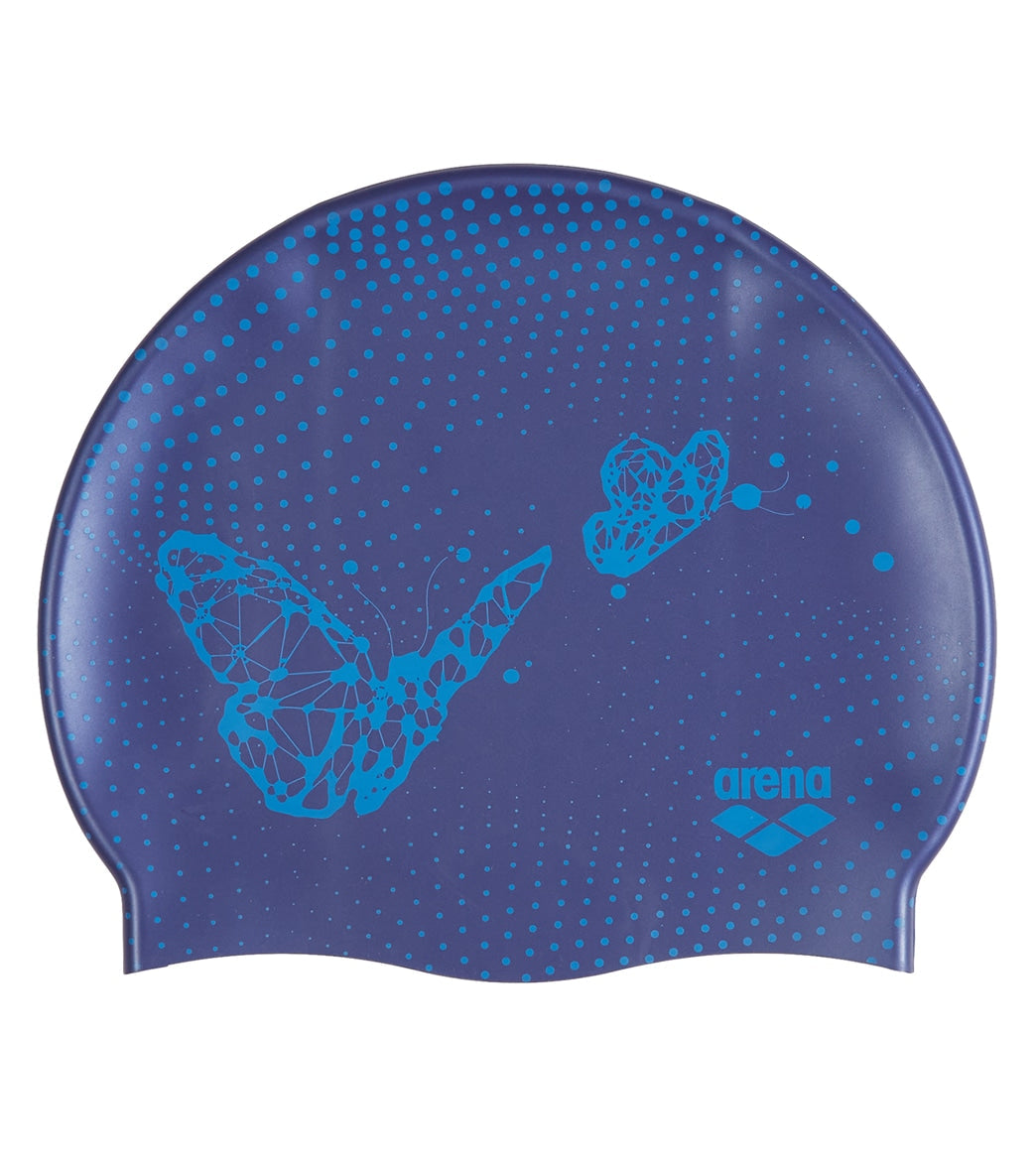 Arena Print Junior Silicone Swim Cap
