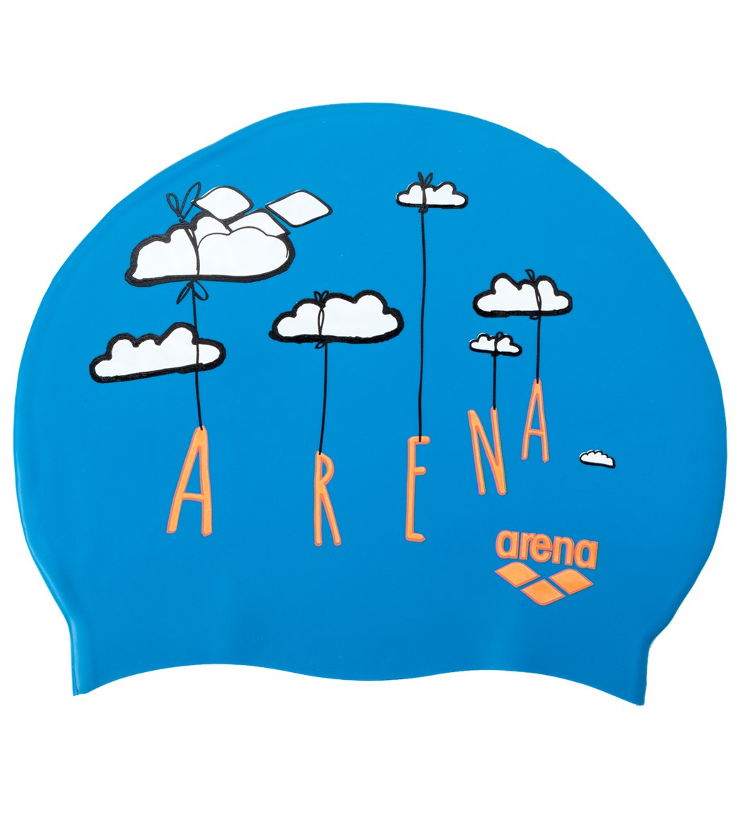 Arena Print Junior Silicone Swim Cap