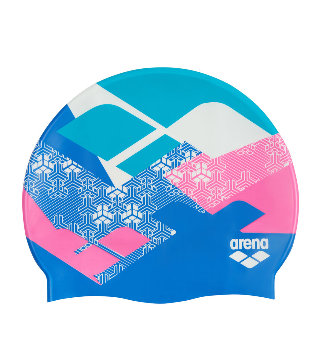 Arena Print Junior Silicone Swim Cap
