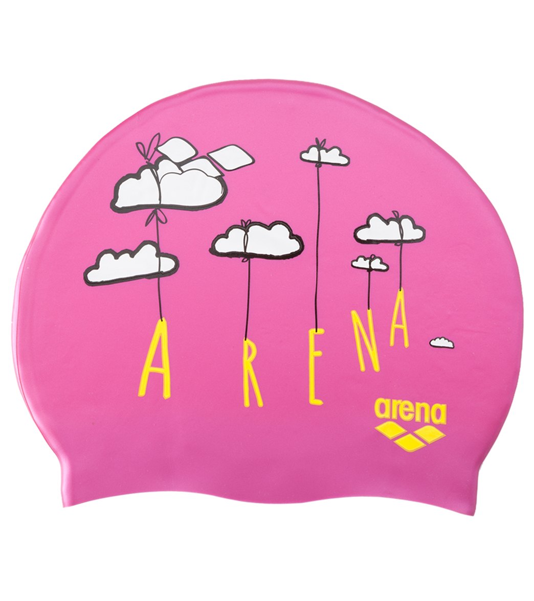 Arena Print Junior Silicone Swim Cap