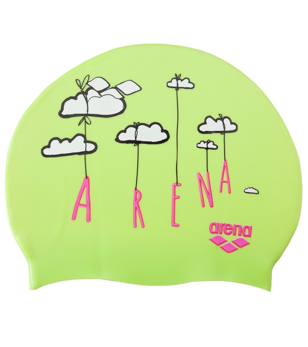 Arena Print Junior Silicone Swim Cap