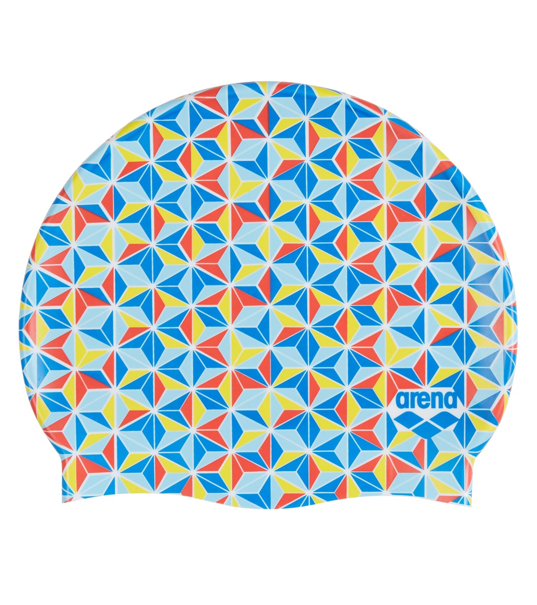 Arena Print Junior Silicone Swim Cap