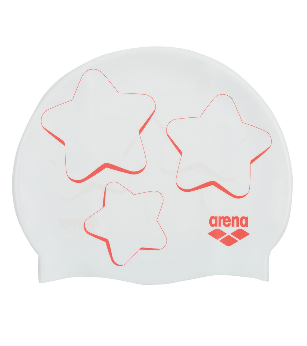 Arena Print Junior Silicone Swim Cap