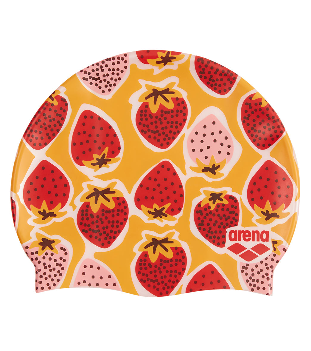 Arena Print Junior Silicone Swim Cap