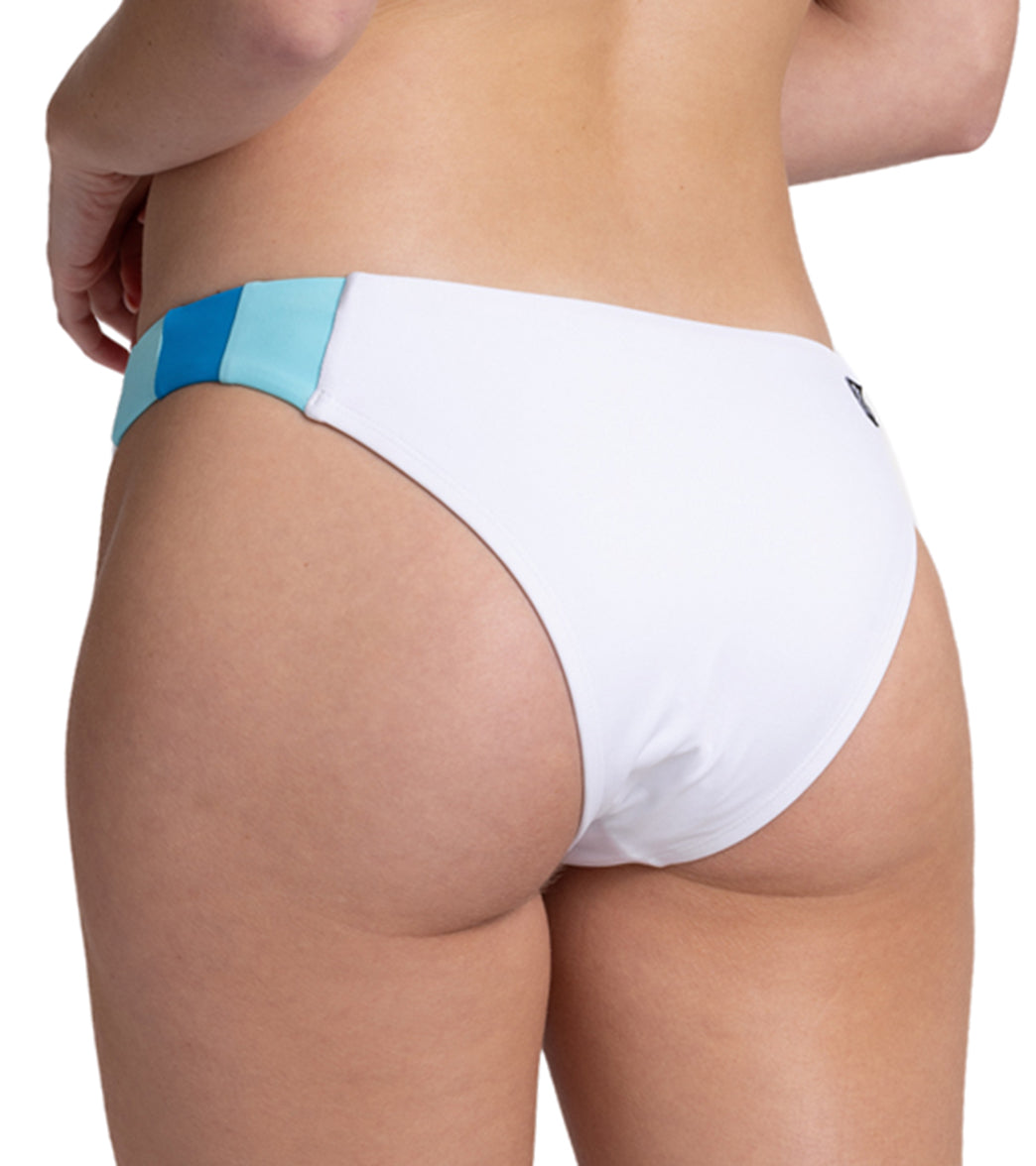 JOLYN Women's Piper Contrast French Cut Bikini Bottom