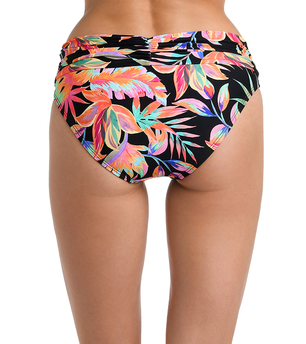 La Blanca Women's Best Escape Shirred Band Hipster Bikini Bottom