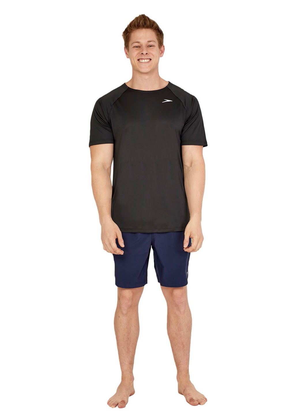 Speedo Men's Short Sleeve Swim Shirt