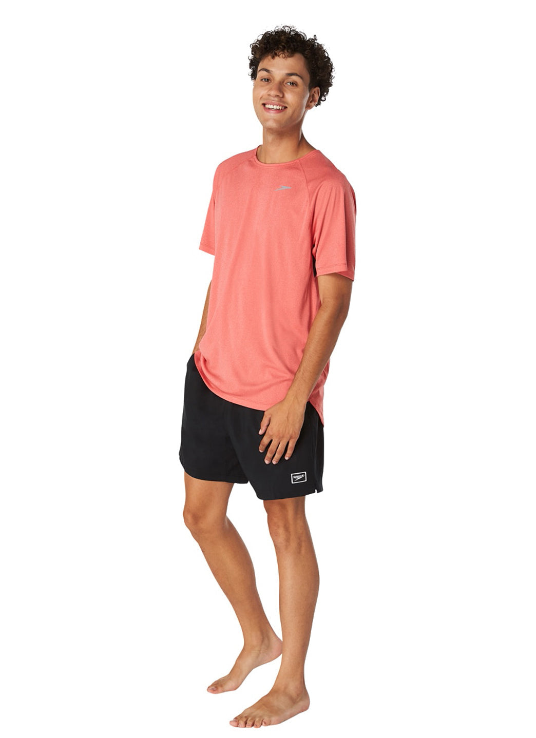 Speedo Men's Short Sleeve Swim Shirt