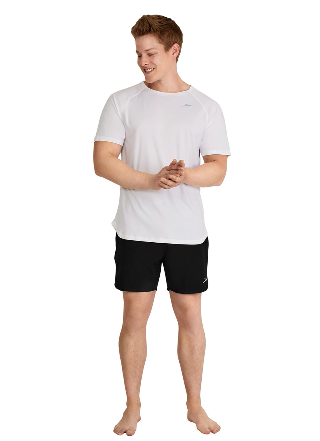 Speedo Men's Short Sleeve Swim Shirt