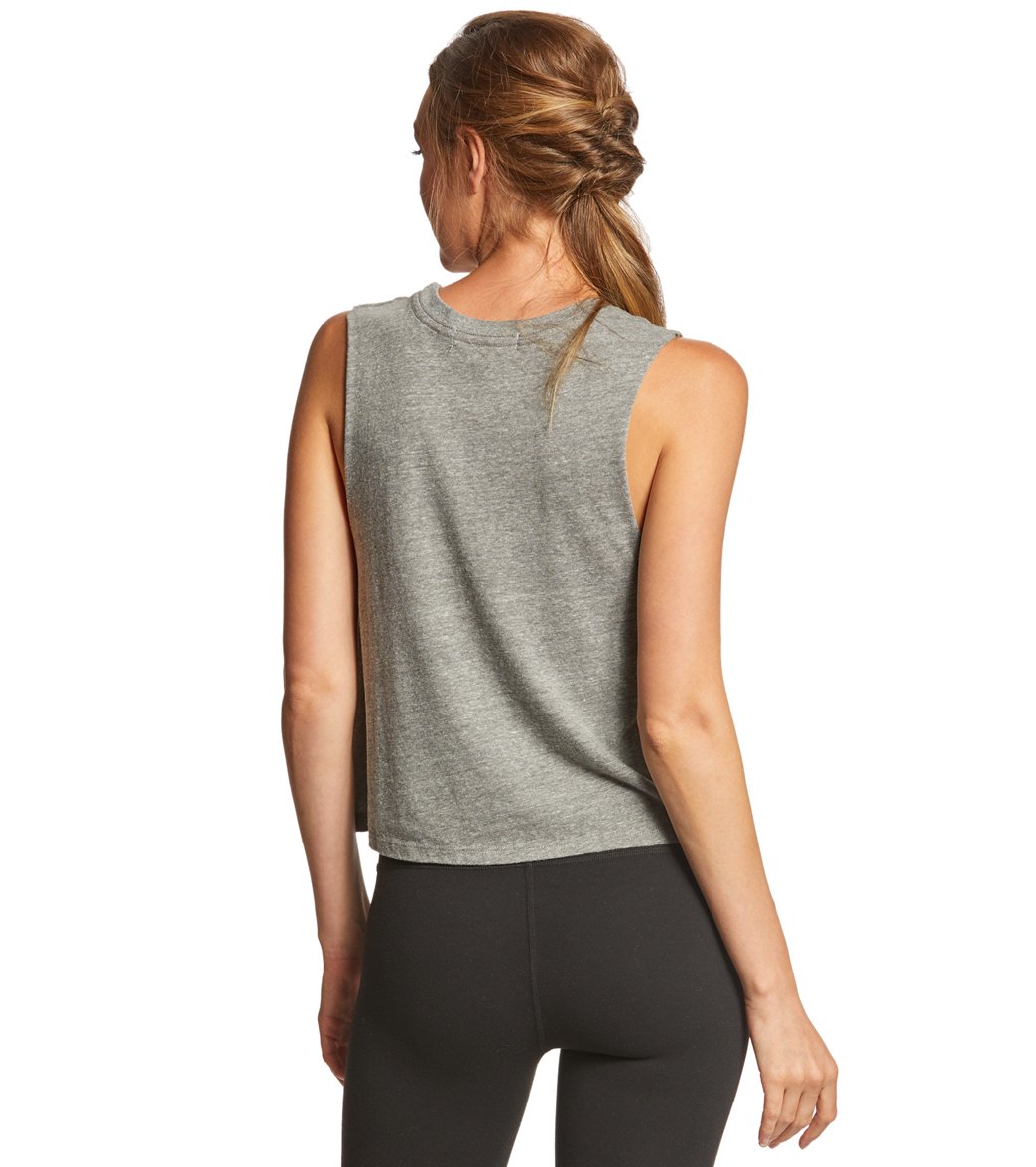 Spiritual Gangster SG Varsity Crop Tank