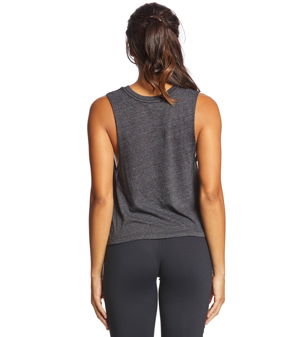 Spiritual Gangster SG Varsity Crop Tank