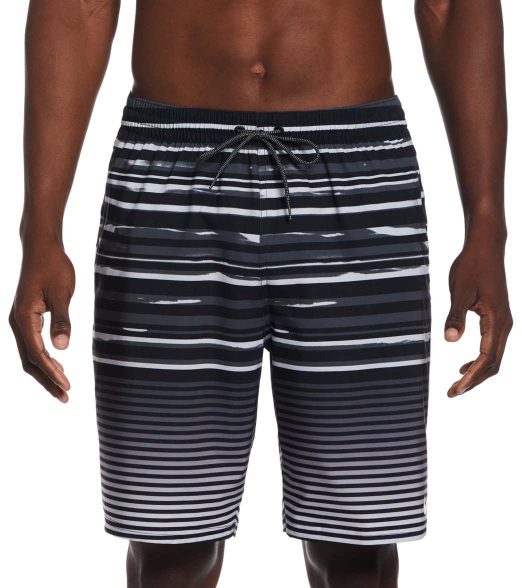 Nike Men's 20" Fade Stripe Breaker Swim Trunks