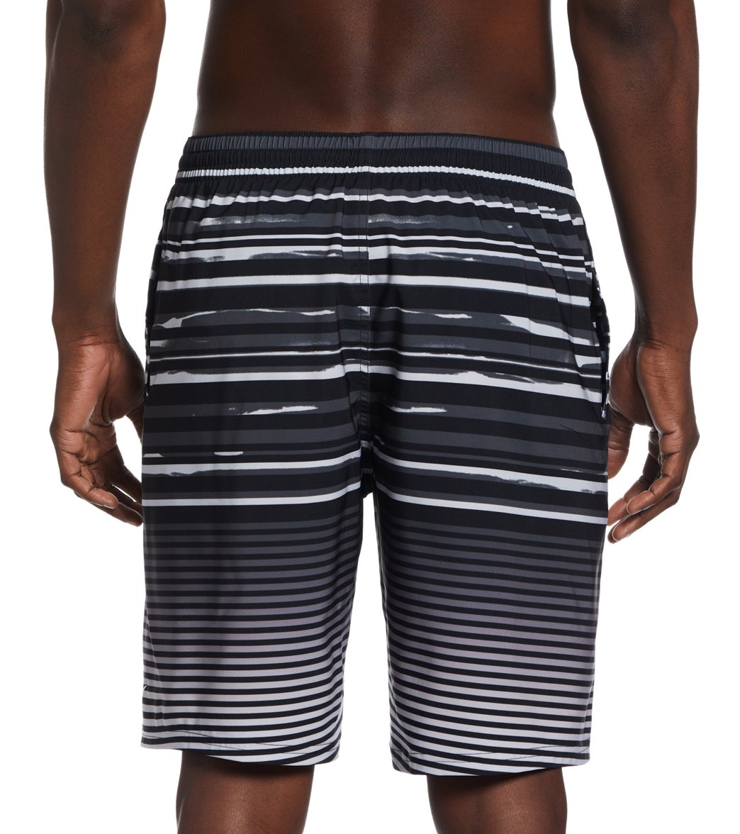 Nike Men's 20" Fade Stripe Breaker Swim Trunks
