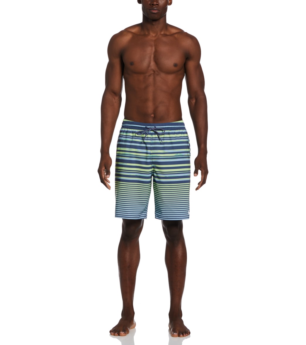 Nike Men's 20" Fade Stripe Breaker Swim Trunks