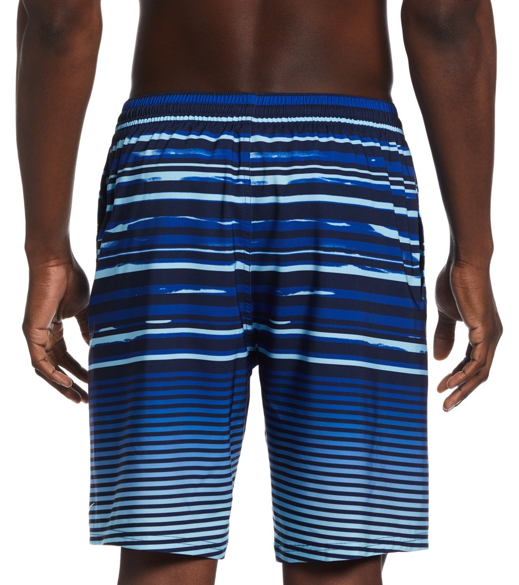 Nike Men's 20" Fade Stripe Breaker Swim Trunks