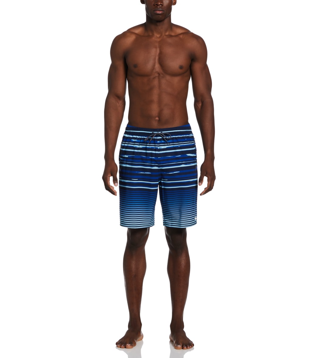 Nike Men's 20" Fade Stripe Breaker Swim Trunks