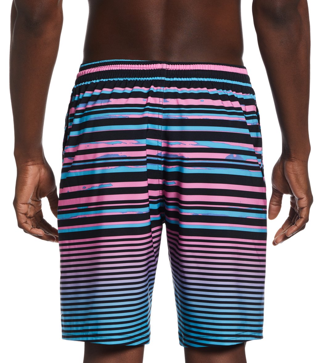 Nike Men's 20" Fade Stripe Breaker Swim Trunks