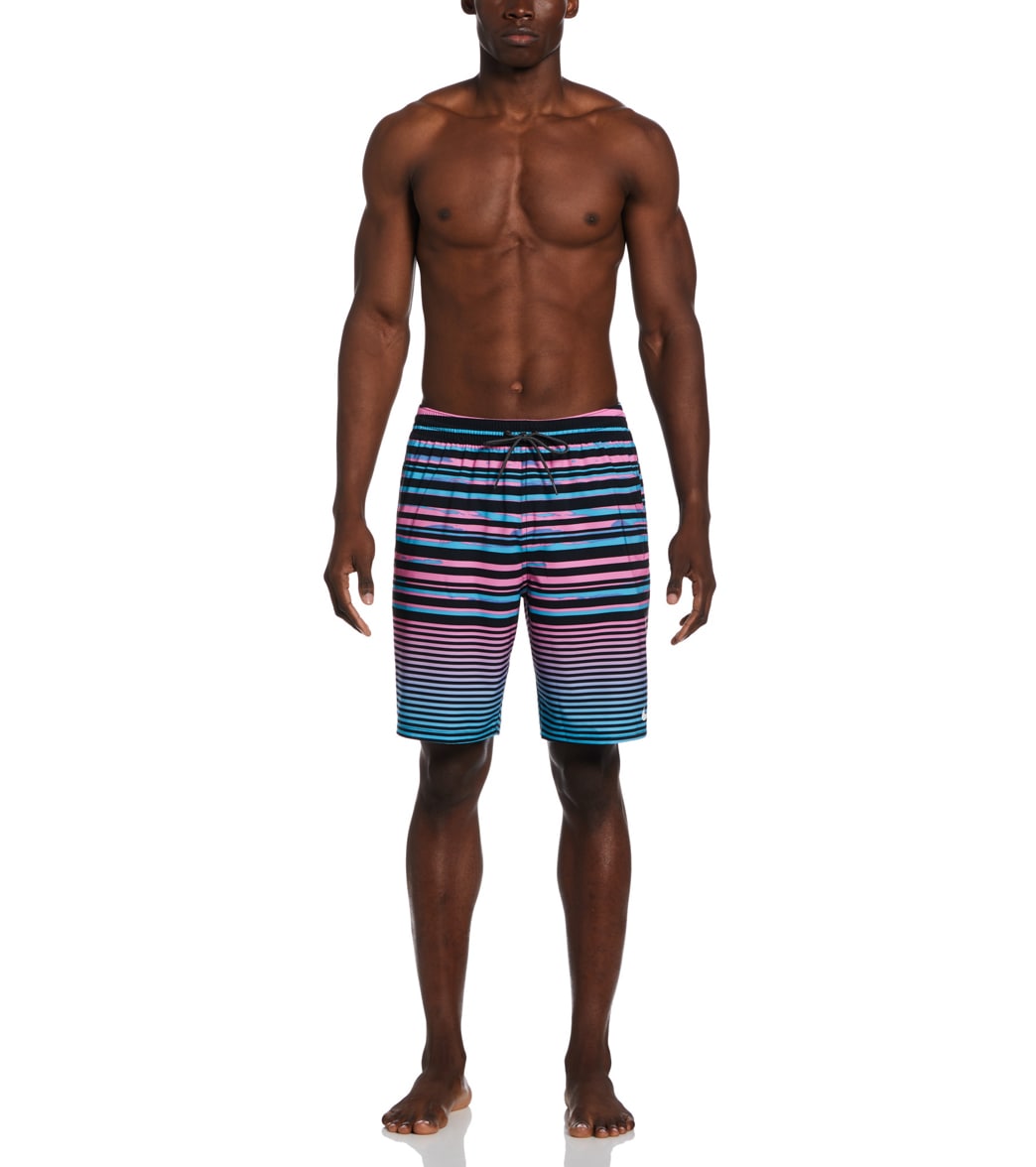 Nike Men's 20" Fade Stripe Breaker Swim Trunks
