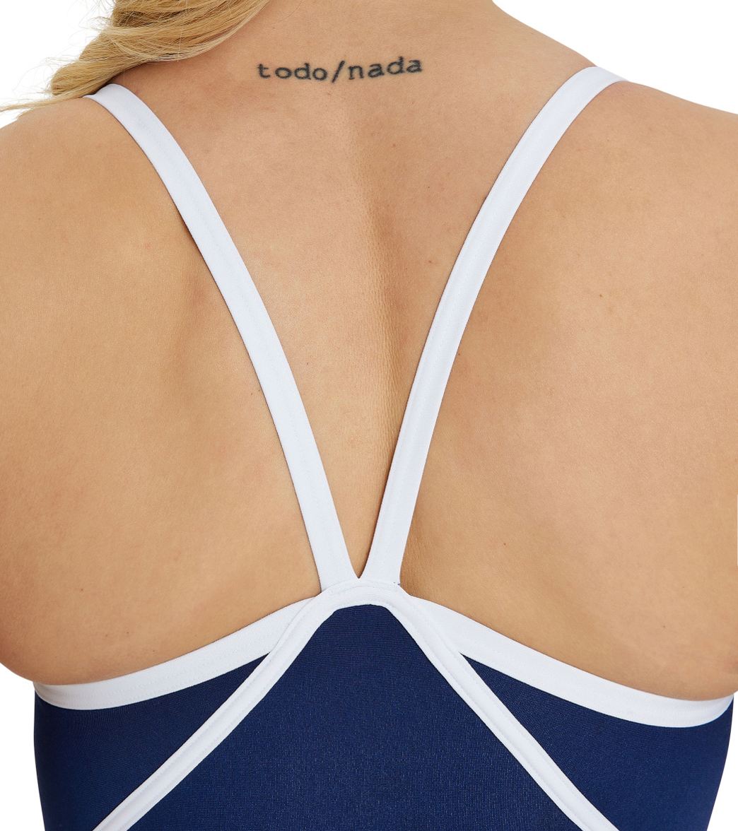 Arena Women's Icons Solid Super Free Back One Piece Swimsuit