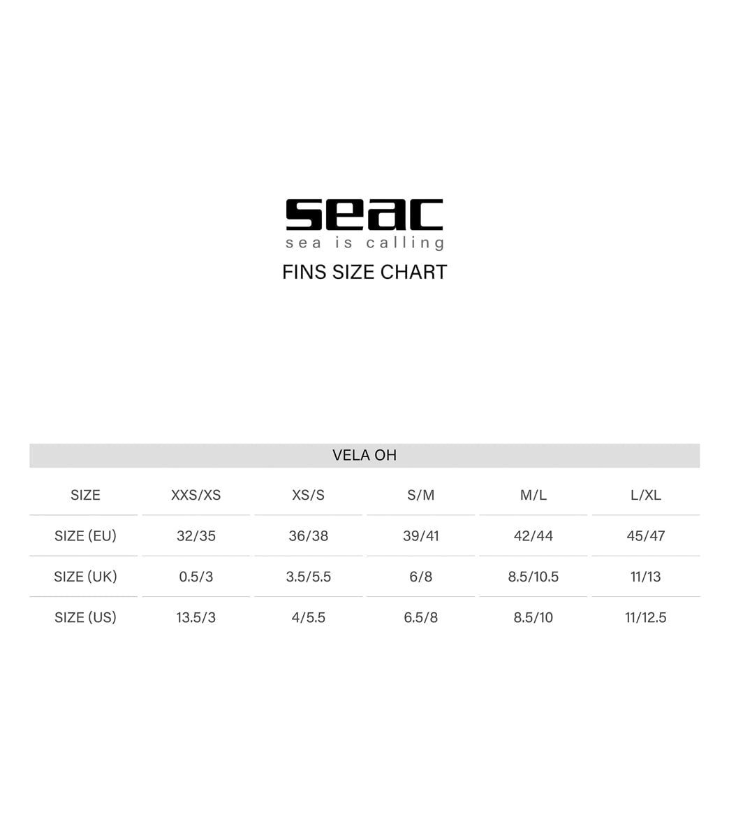 Seac USA Vela Oh Swim Fins