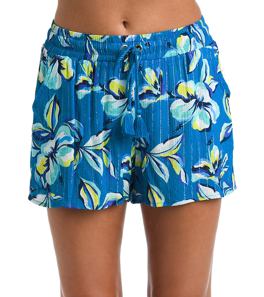 La Blanca Women's Fiji Tropics Beach Cover Up Shorts