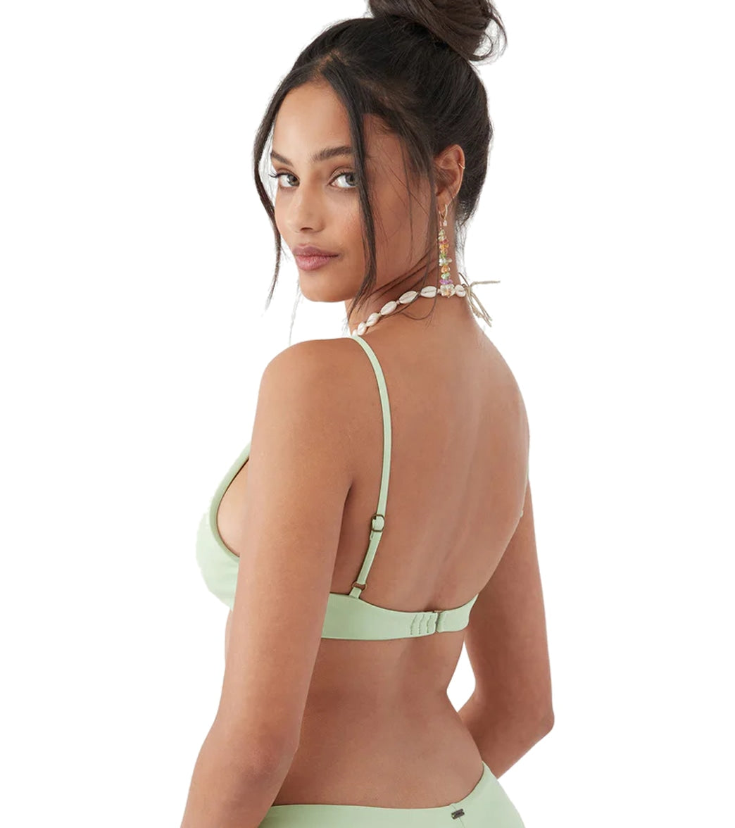 O'Neill Women's Saltwater Solids Pismo Bikini Top