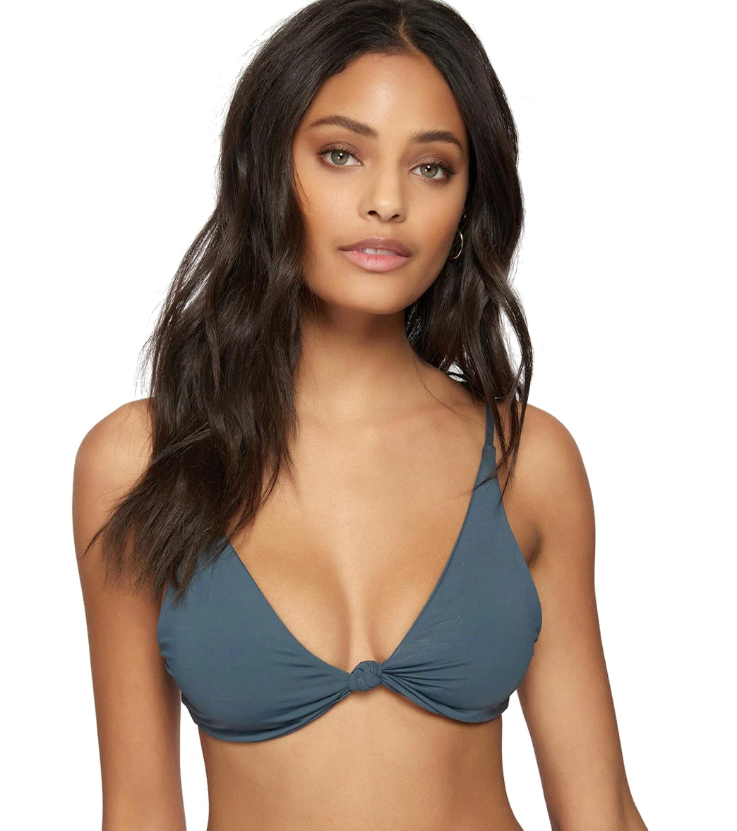 O'Neill Women's Saltwater Solids Pismo Bikini Top