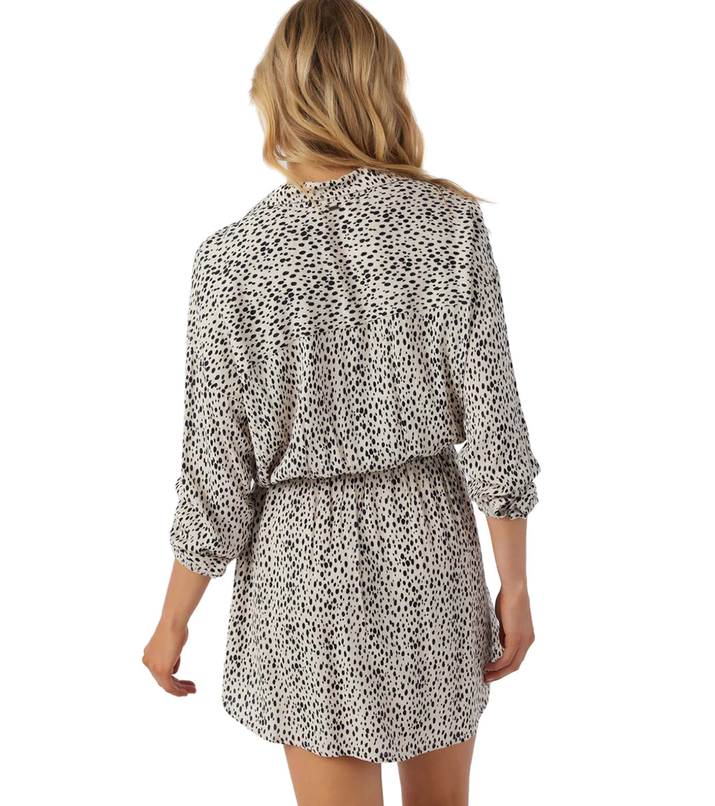 O'Neill Women's Swim Saltwater Essentials Cami Printed Cover Up Dress