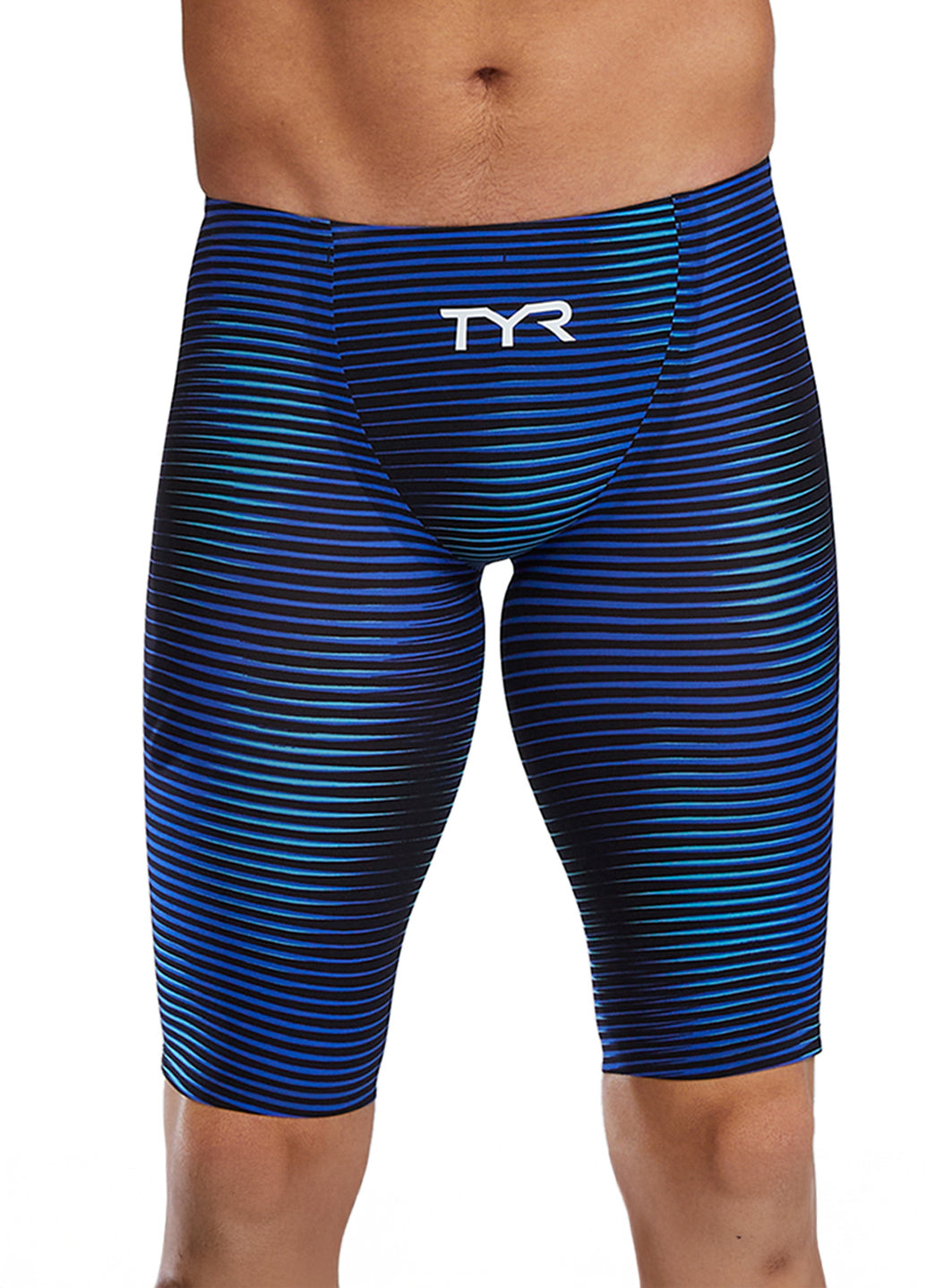 TYR Men's Avictor 2.0 Luminis High Waist Jammer Tech Suit Swimsuit