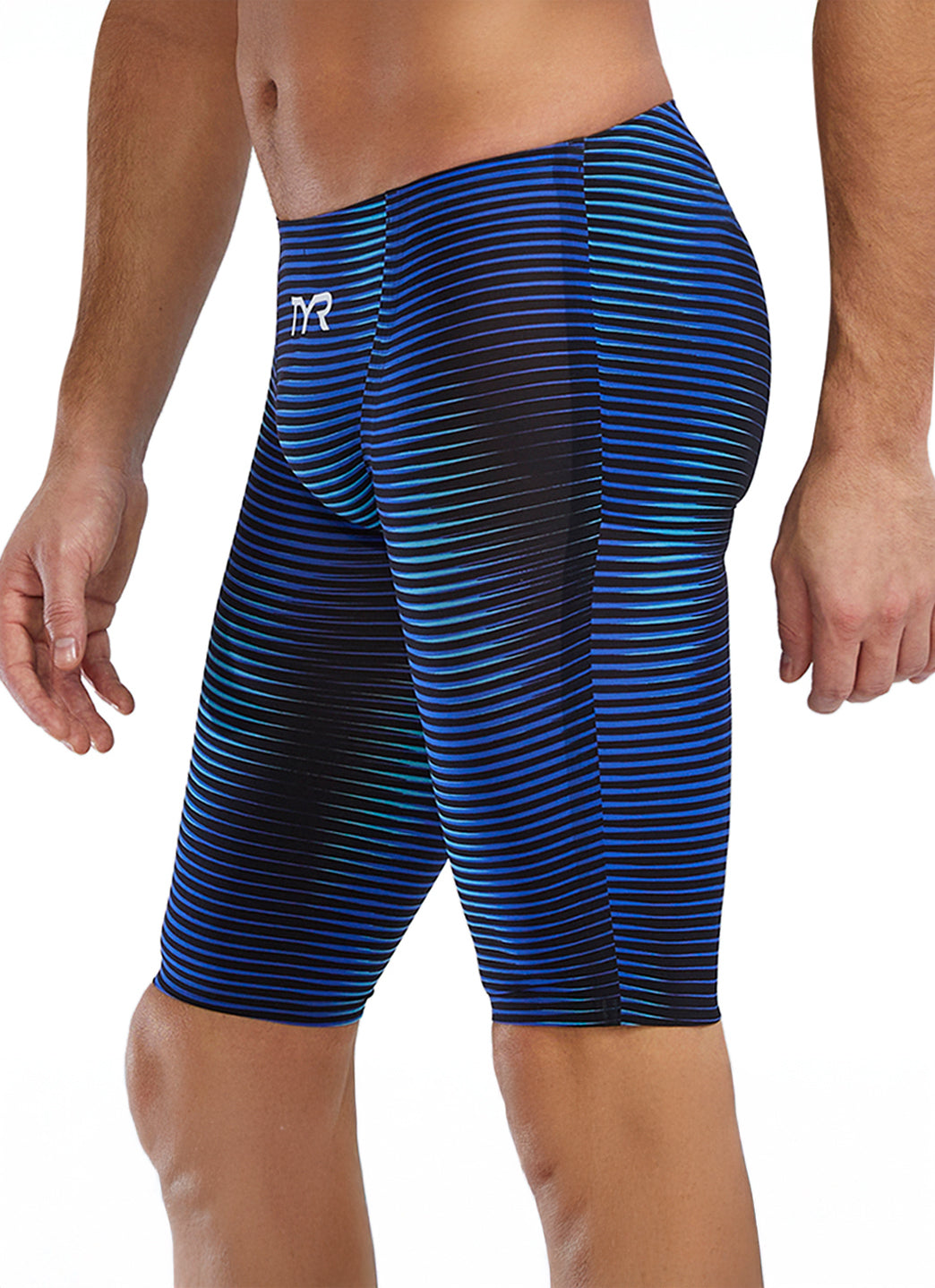 TYR Men's Avictor 2.0 Luminis High Waist Jammer Tech Suit Swimsuit