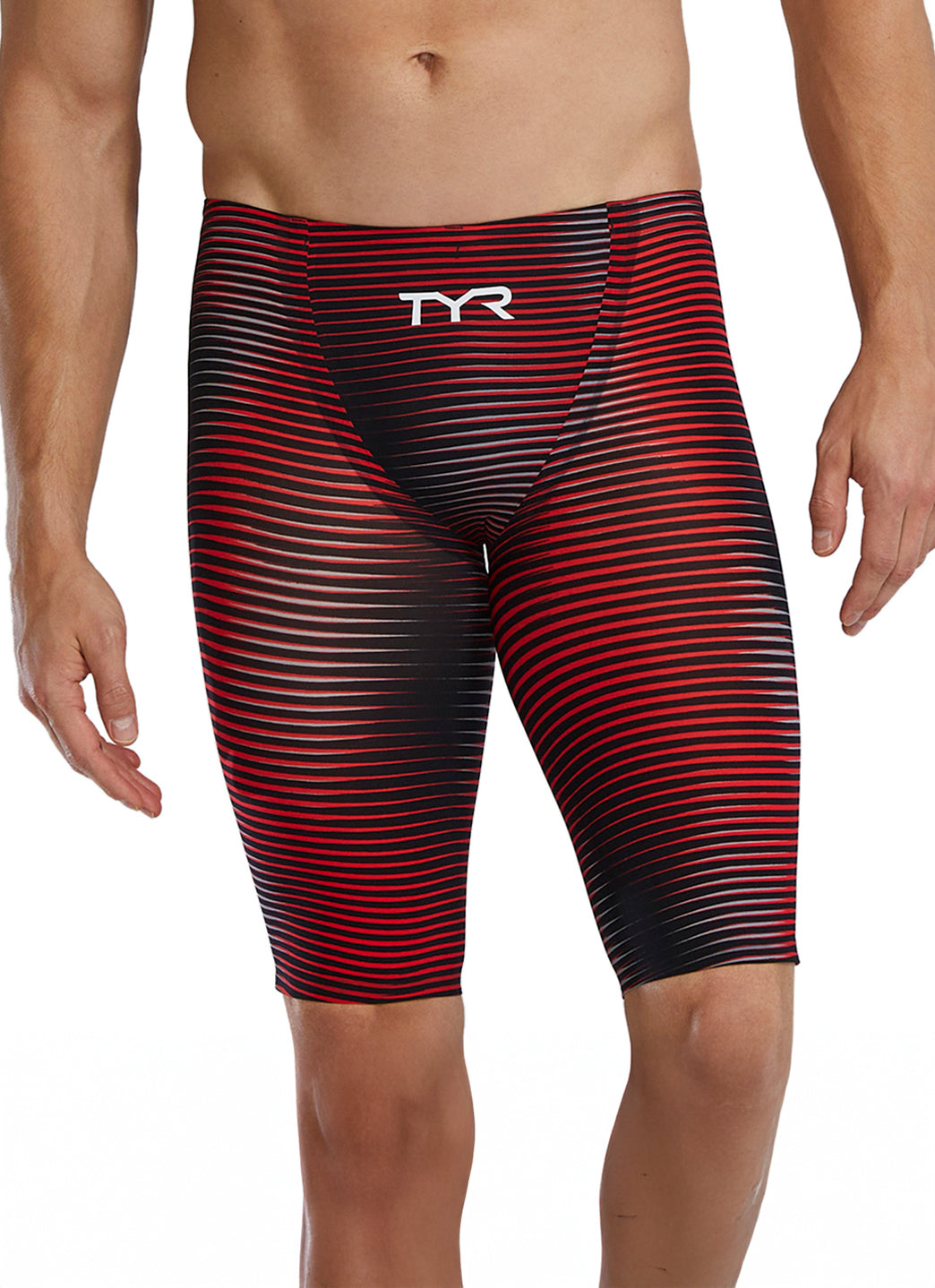 TYR Men's Avictor 2.0 Luminis High Waist Jammer Tech Suit Swimsuit