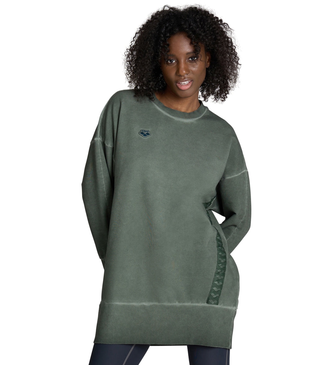 Arena Women's Icons Oversize Crewneck Sweater