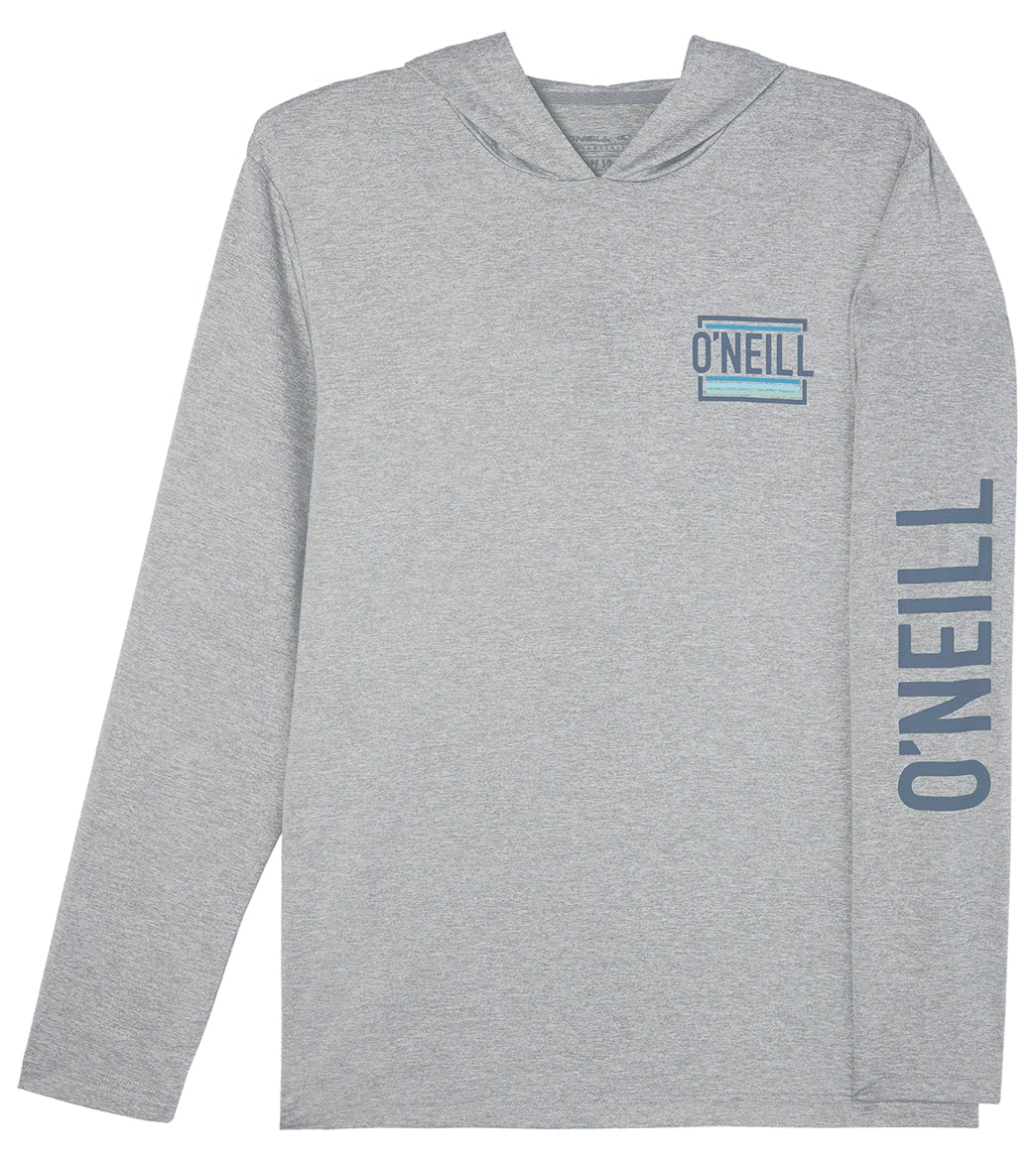 O'Neill Men's Traveler UPF Pullover Hooded Long Sleeve Surf Shirt