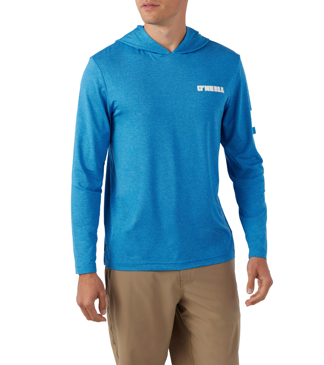 O'Neill Men's Traveler UPF Pullover Hooded Long Sleeve Surf Shirt
