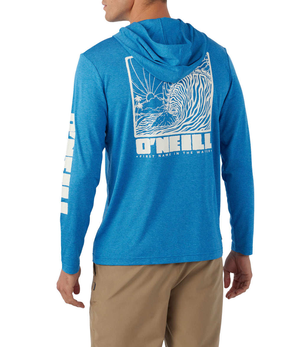 O'Neill Men's Traveler UPF Pullover Hooded Long Sleeve Surf Shirt