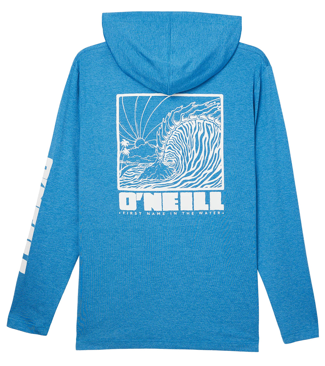 O'Neill Men's Traveler UPF Pullover Hooded Long Sleeve Surf Shirt