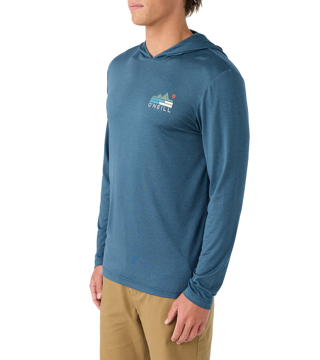 O'Neill Men's Traveler UPF Pullover Hooded Long Sleeve Surf Shirt