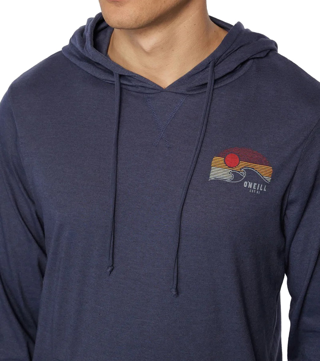O'Neill Men's Traveler UPF Pullover Hooded Long Sleeve Surf Shirt