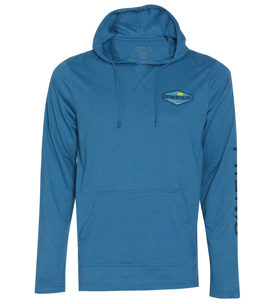 O'Neill Men's Traveler UPF Pullover Hooded Long Sleeve Surf Shirt