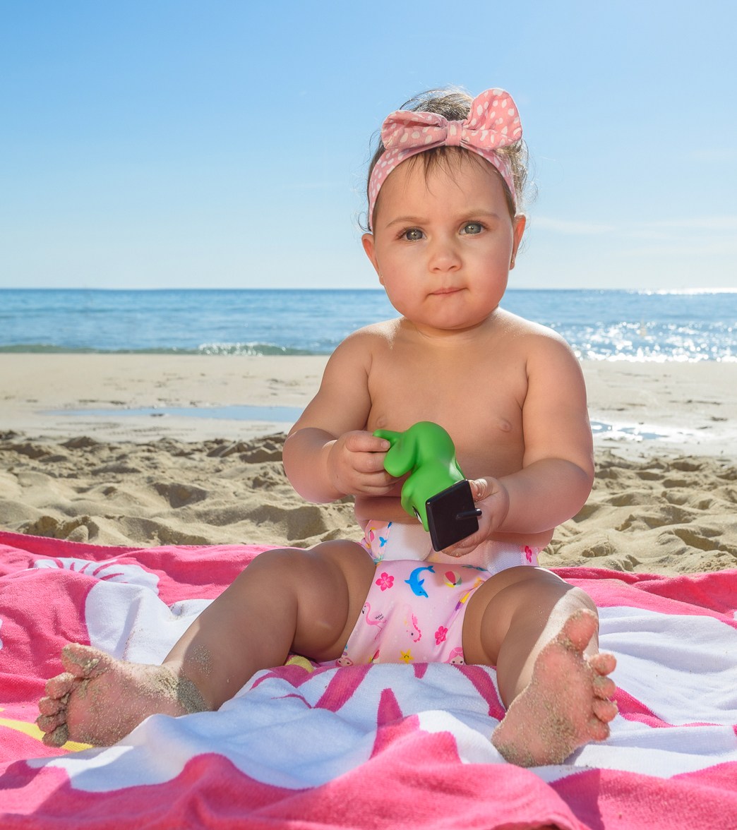 FREDS SWIM ACADEMY Girls' Reusable Swim Diaper