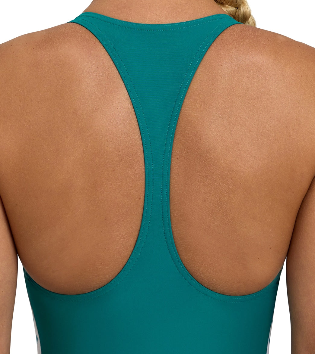 Arena Women's Icons Solid Racer Back One Piece Swimsuit