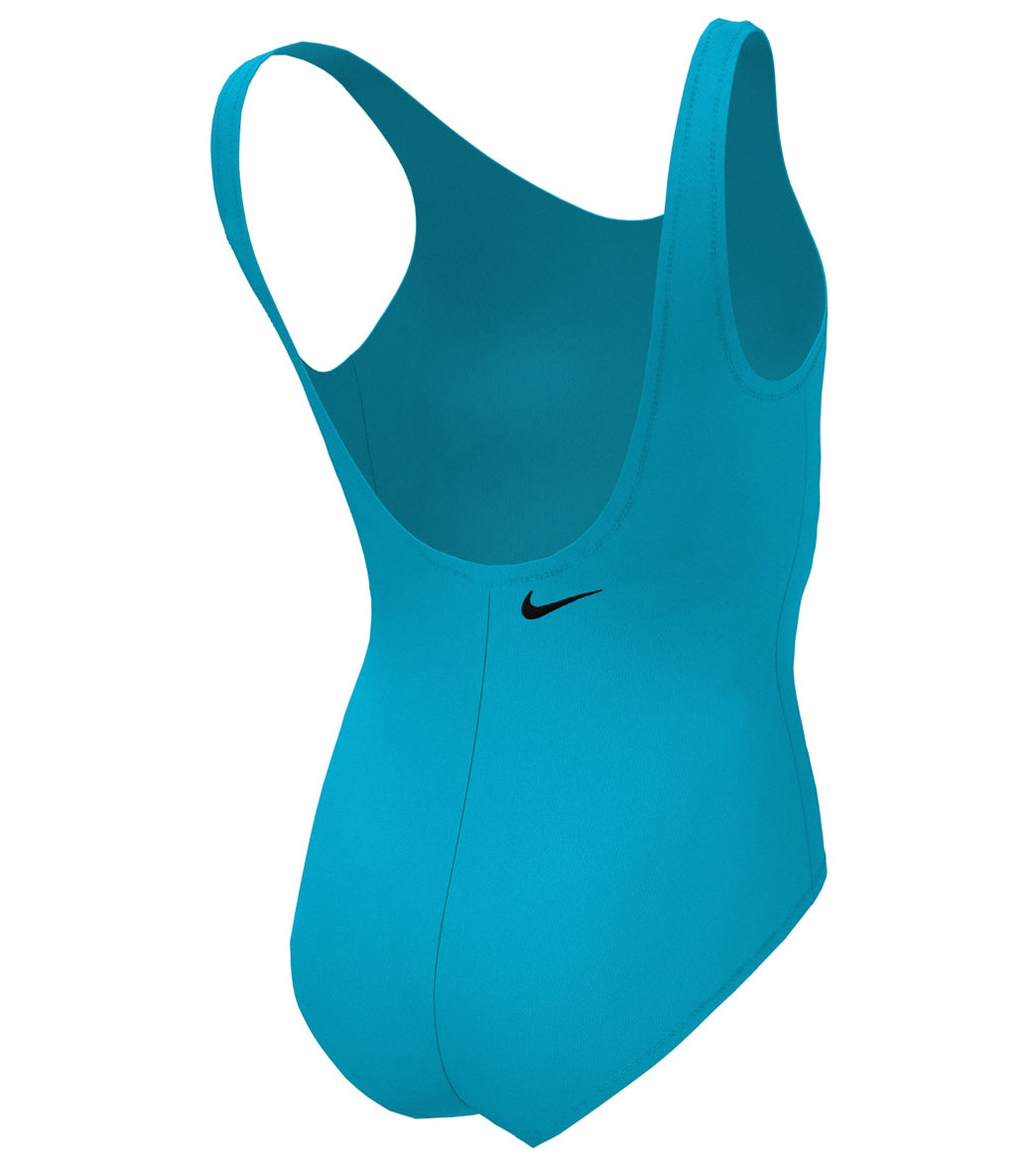 Nike Girls' Multi Logo U Back One Piece Swimsuit (Big Kid)