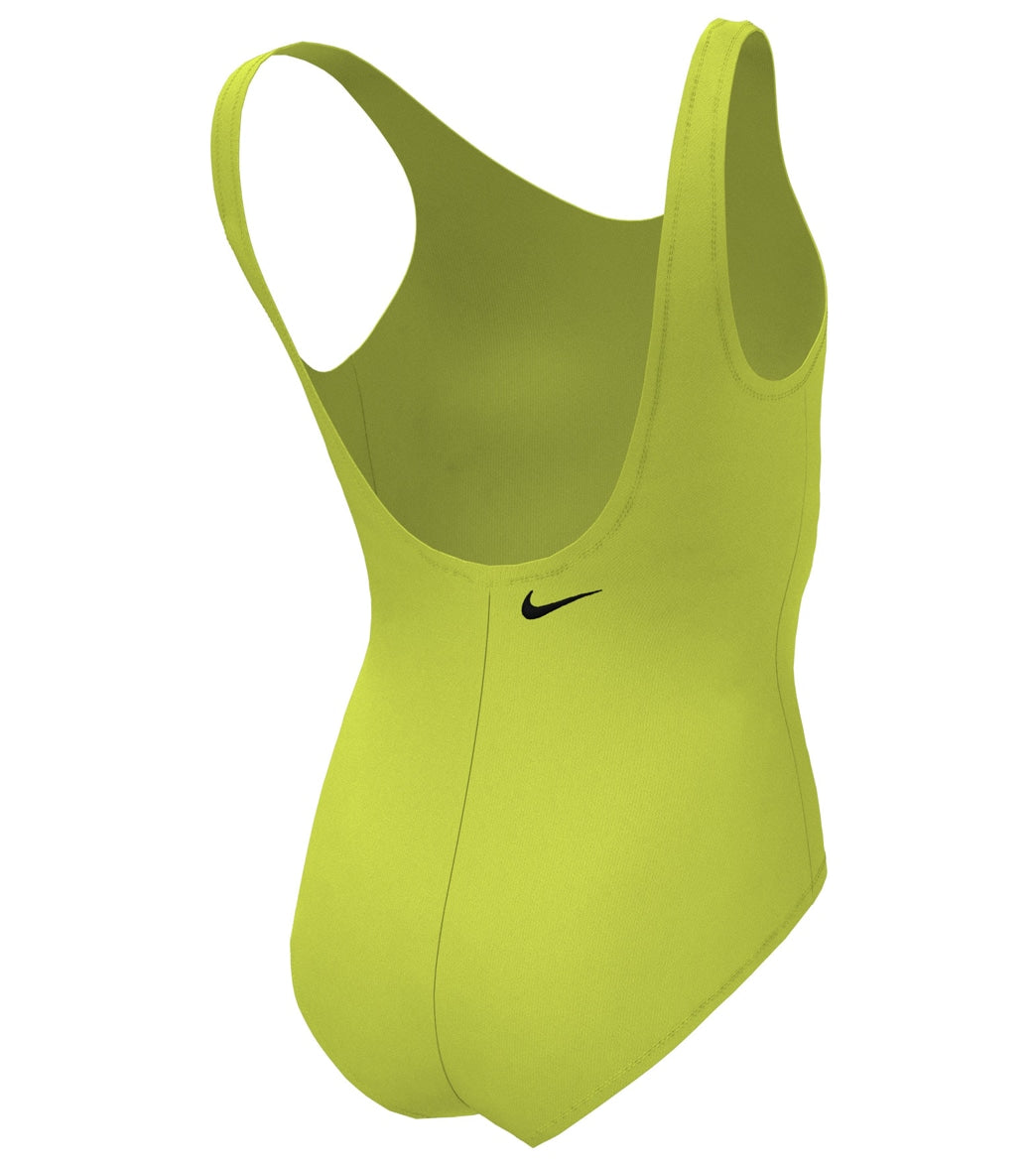 Nike Girls' Multi Logo U Back One Piece Swimsuit (Big Kid)
