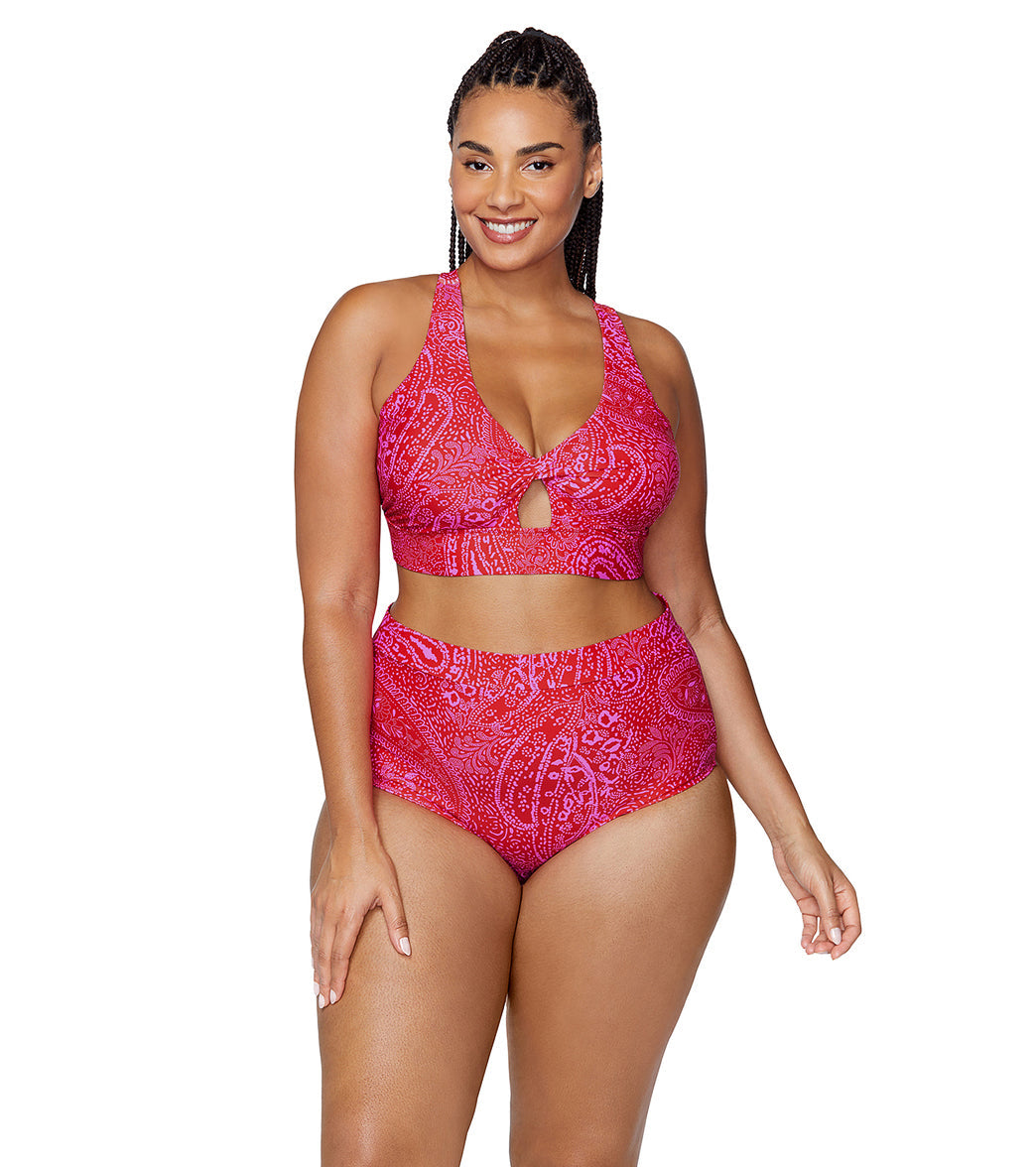 Raisins Women's Las Virgenes Island Plus Size Bikini Bottom