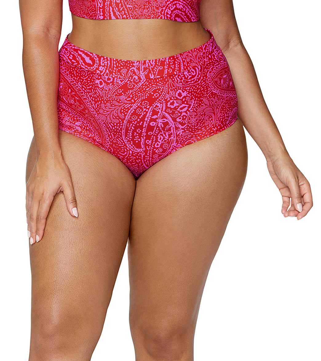 Raisins Women's Las Virgenes Island Plus Size Bikini Bottom