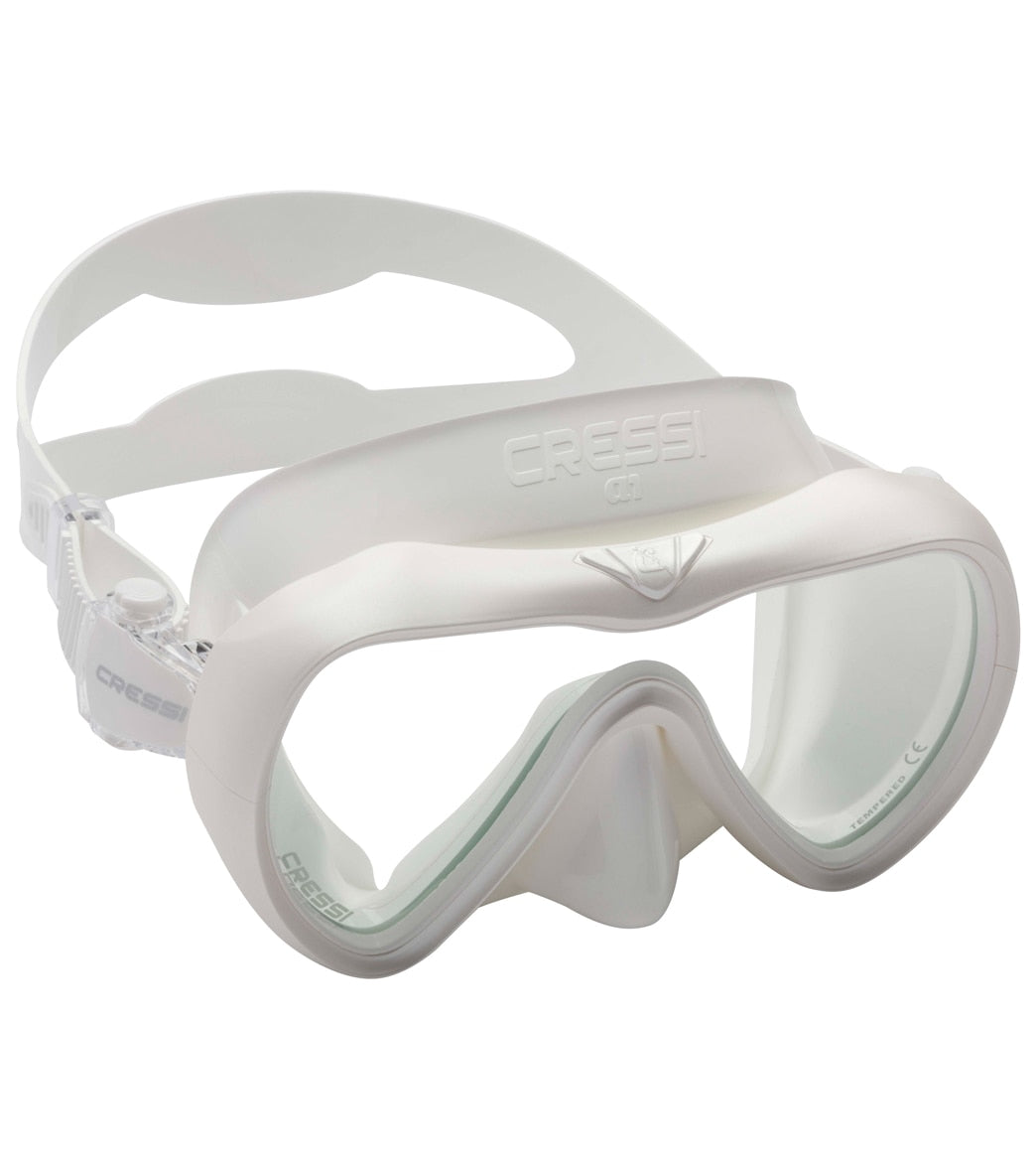 Cressi A1 Clear Anti-Fog Lens Scuba Mask