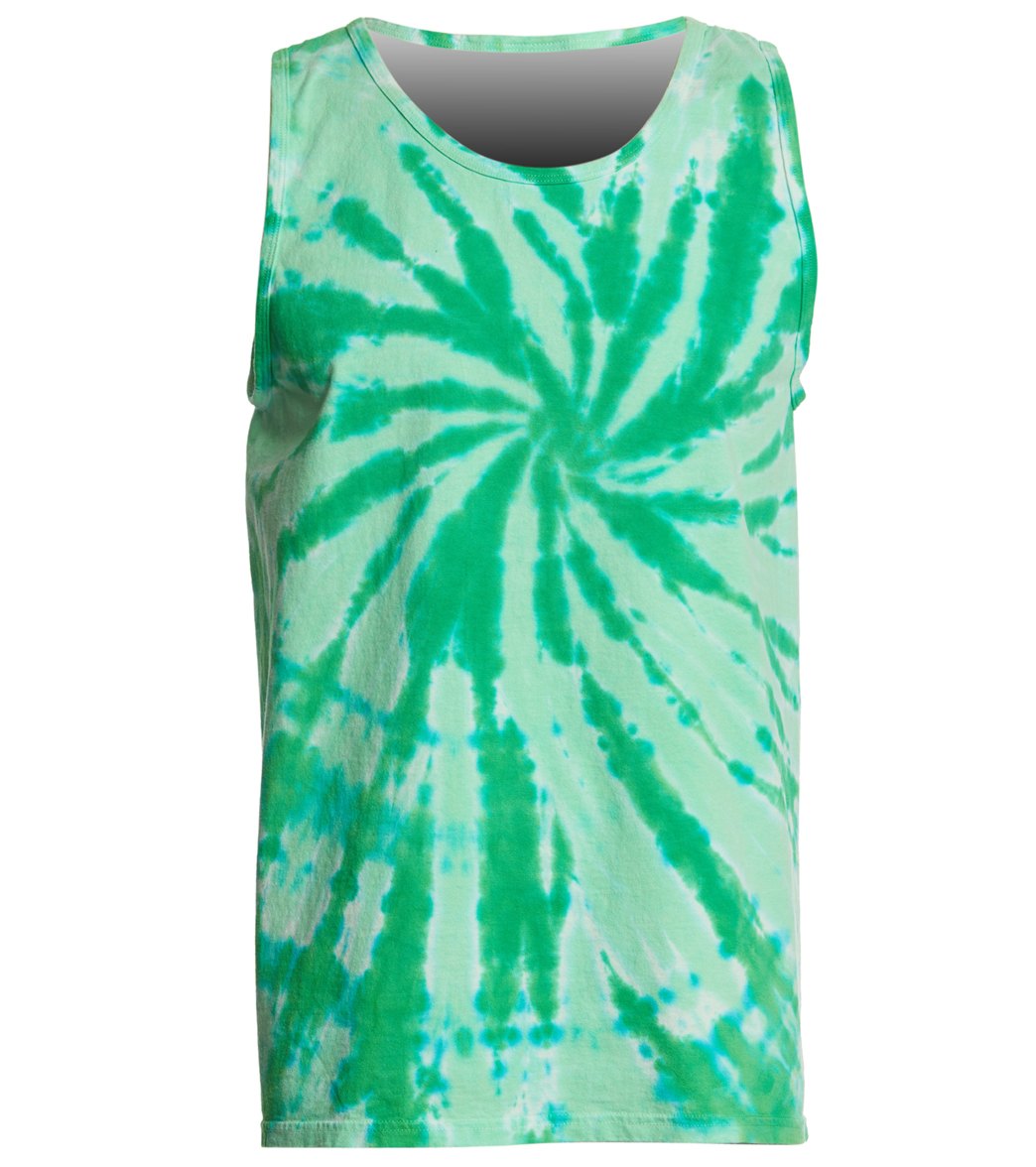 SwimOutlet Unisex Tie-Dye Tank Top