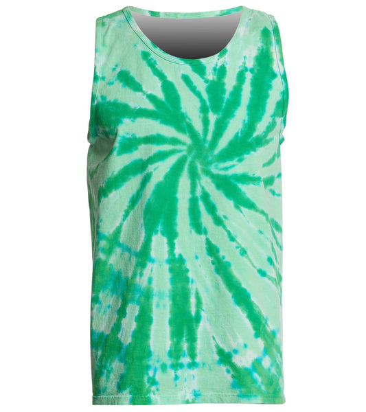 SwimOutlet Unisex Tie-Dye Tank Top