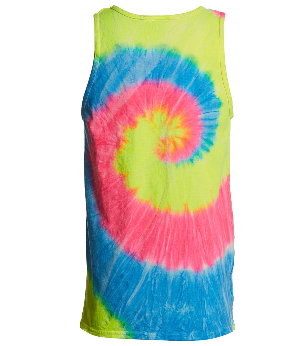 SwimOutlet Unisex Tie-Dye Tank Top
